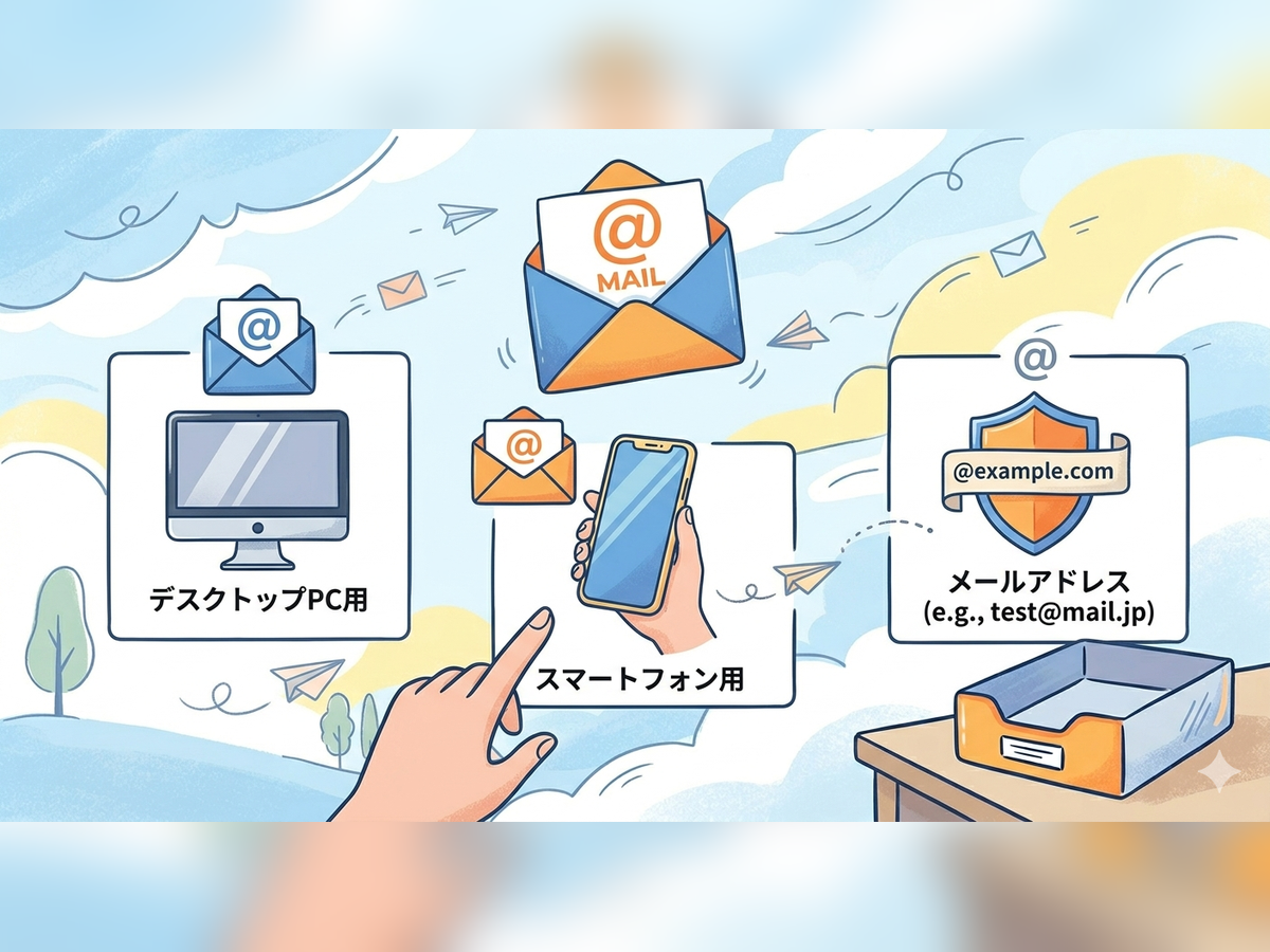 メールにPC用もスマホ用もないと思うのですが・・・