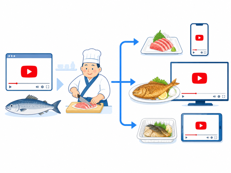 YouTubeの動画処理ロジックを料理に例えて説明してみた