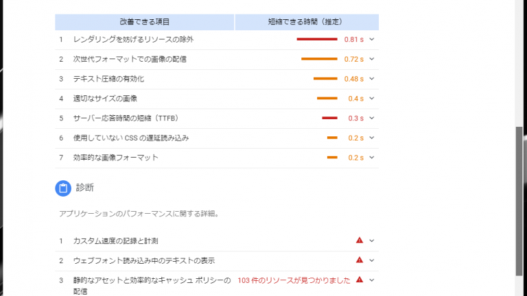 「自社サイトの表示ってなんか重くない？」と思ったら（2）