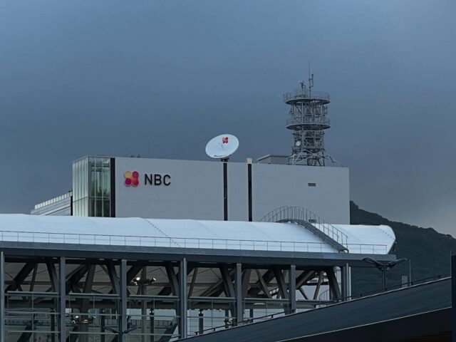 長年お取引をいただいています。、TBS系列局である長崎放送様です。年に数回お伺いさせていただいています。